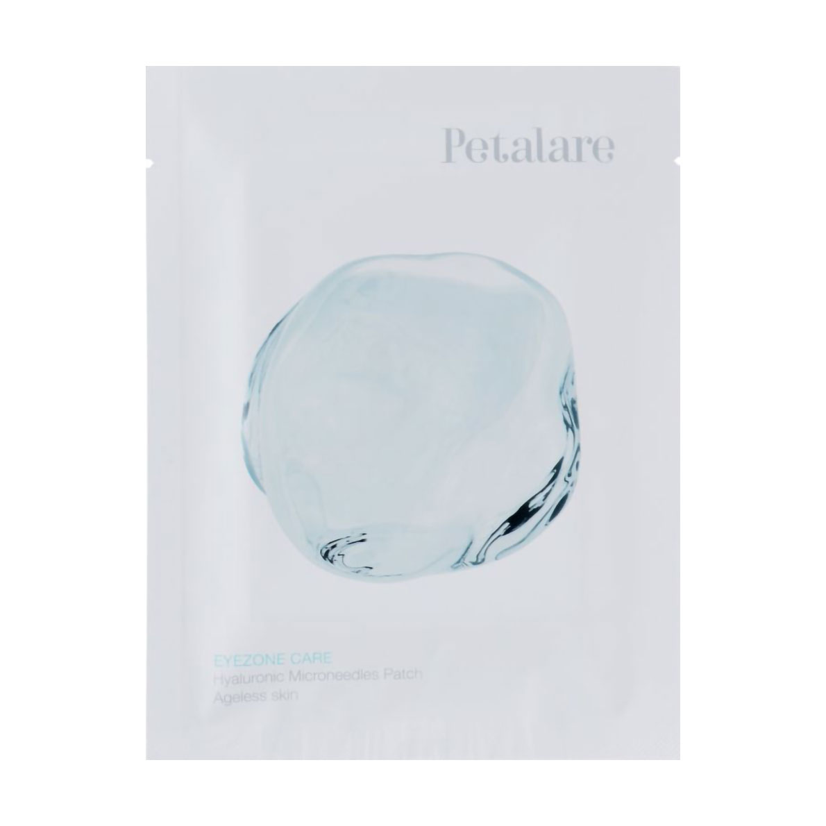 Патч для шкіри навколо очей Petalare EyeZone Care Hyaluronic Microneedles Patch з мікроголками з гіалуронової кислоти, 1 шт